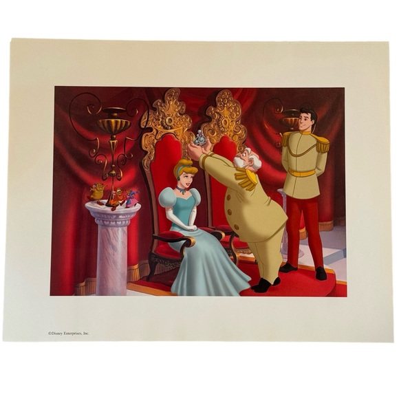 Disney’s Cinderella II Dreams Come True Litho Portfolio Set from 2002 - Picture 8 of 10